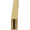 Ekena Millwork 3-inch W x 16-inch D x 16-inch H Stanfield Rough Cedar Woodgrain TimberThane Knee Brace, Primed BRCUR03X16X16STARCPR - alternate 5